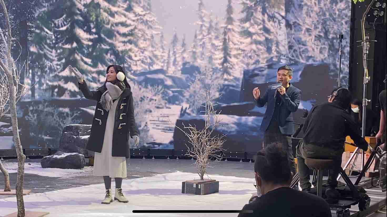 赏金国际以ALED先进显屏技术，，与金马奖视觉特效团队“再现影像”携手合作打造LED虚拟摄影棚，，，，提供沉浸式表演体验，，并精简拍摄成本与时间